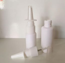 Wholesale 1000 pcs 10ml White Empty Plastic Nasal Spray Bottle Atomizersgood qty