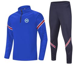 Newest Odense Boldklub Men's leisure sports suit semi-zipper long-sleeved sweatshirt outdoor sports leisure training suit size M-4XL