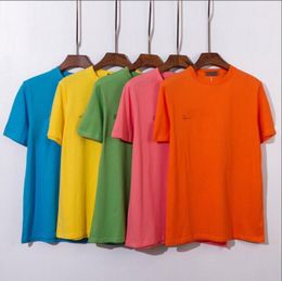 Mens Designer Men and Women T-shirts Summer Short Sleeve Top Tees Badge Shirts Clothes Size M-2XL High Quanlity
