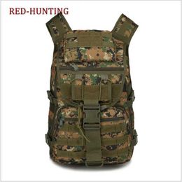 40L~50L Outdoor Tactical Waterproof Backpack Sport Climbing Hunting Molle Military Backpack Nylon Men's Hunting Bag Q0721
