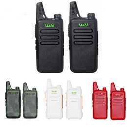 2pcs WLN KD-C1 MINI Handheld Transceiver KD C1 Two Way Ham Communicator Radio Station Mi-Ni Walkie Talkie