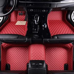 Rechte Rad Auto Fußmatten für Toyota Land Cruiser Prado 150 2018 2019 5 Sitze Auto Innenausstattung Carpets Teppiche Styling