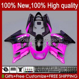 Body For KAWASAKI NINJA ZZR250 90 91 92 93 94 1995 1996 1997 1998 1999 Bodywork 54HC.128 lihgt pink new ZZR 250 CC ZZR-250 1990 1991 1992 1993 1994 95 96 97 98 99 OEM Fairing