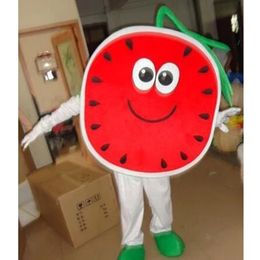 Halloween watermelon Mascot Costume Cartoon Fruit theme character Carnival Festival Fancy dress Xmas Adults Size Birthday Party Outdoor Outfit