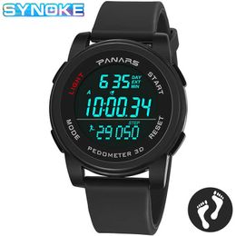 Reloj Inteligente Hombre 2020 Waterproof Men's Digital Watches 3D Pedometer Sports Watch For Men Electronic Clock Montre Homme G1022