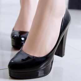 Dress Shoes Karin Dropship Spike High Heels Elegant Women's Classic Platform Slip On Office Lady Pumps Woman