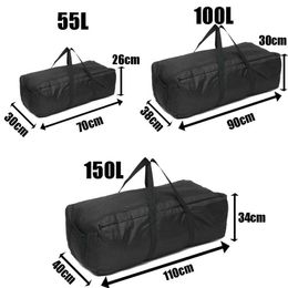 150L 100L 55L Gym Bag Outdoor Men's Black Large Capacity Duffle Travel Fitness Weekend Overnight Waterproof Sport Bags X411D Q0705