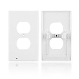 2021 Guide Light for Outlets LED Light Bar Night Light Electrical Outlet Wall Plate With LED Night Lights Automatic On/Off