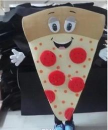 Adult Cute BRAND Cartoon New Pizza Mascot Costume Fancy Dress Party Mascot Costumes Unisex Adults