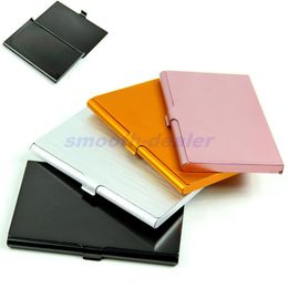 5xAluminum Alloys Pocket Business Name Credit ID Card Case Metal Box Holder Cover Holders