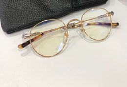 Gold Black bubba Eyeglasses Glasses Frames Clear Lenses Fashion Sunglasses Frame Classic Eyewear with Box