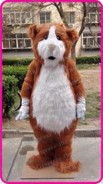 Mascot Costumes Long Fur Groundhog Bobac Sisel Hamster Cricetulu Susliks Gopher Mole Talpa Mascot Costume Adult Movie Props Crew Cabaret zx1