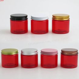 24 x Travell 60g Red Pet Cream Cosmetic Containers Jar 60cc 2oz Empty Make up Bottlesgoods qty