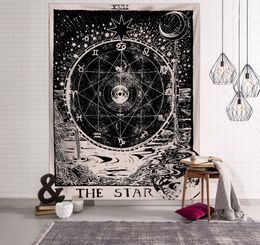 Tarot Tapestry Home Room Decoration Witchcraft Mandala Ecor Decoration Wall Hanging Blanket