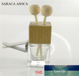 Car Air Conditioning Outlet Clip Quartet Glass Perfume Car Aromatherapy 20Pcs / Lot