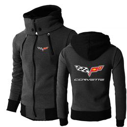 Warm Thicken Chevrolet Corvette Hoodie Jacket Cosplay Sweater fleece coat Team