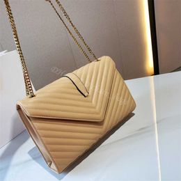 Luxury design bags High-quality design Lady Wallet Shoulder Crossbody Handbags Tote Stripes Twill Chain Letters Purses Clutch Wallets Totes