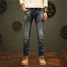 Top Quality On s New Design Men Jeans Stretch Long Pants 210331