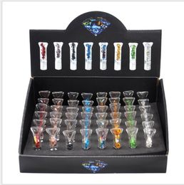 Foreign trade new glass cigarette holder Philtre cigarette holder accessories include diamond Philtre