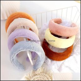 Hair Accessories Baby, Kids & Maternity Women Plush Fur Face Wash Hairband Headband Korean Version Hairsticks Autumn Winter Girls Headdress