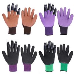 Disposable Gloves Garden 4/8 ABS Plastic Rubber With Quick Easy Dig Plant Digging Planting Outdoor Practical Tools 70%