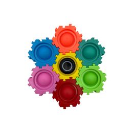 Fidget Toy Decompression Puzzel Finger Spinners Puzzle Sensory Fun Stress Relief Toys for Kids Adult Family Interactive Sensory Toys