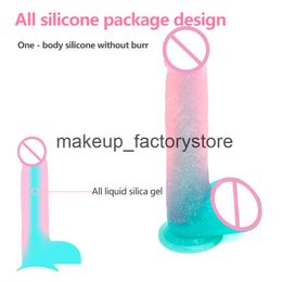 Massage Realistic Dildo Colour Penis Soft Silicone G Spot Stimulation Penis Small Penis Sucker Anal Toys For Woman Erotic Adult Products