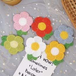 Korean Spring New Beautiful Children Hairpins Hair Accessories Fashion Sweet Girl Princess Colorful Flower BB Clip Headdress