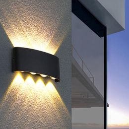 Modern LED Wall Lamp 2W 4W 6W Sconces Indoor Stair Light Fixture Bedside Loft Living Room Up Down Home Hallway Lampada
