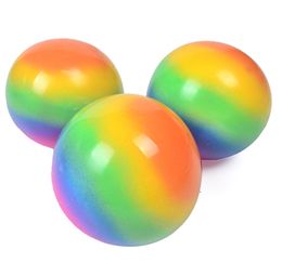 The latest party Supplies decompression toy 9CM multiple size options, rainbow vent ball, slow rebound, not broken