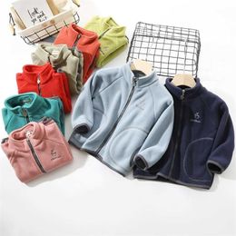 Warm Kids Boy Outerwear Spring Autumn FJacket For s Coat Winter Fleece Jackets Children's Clothing 10 11 12 211204