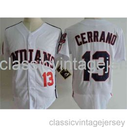 Embroidery Pedro Cerrano american baseball famous jersey Stitched Men Women Youth baseball Jersey Size XS-6XL