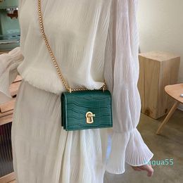 designer Shoulder Bags Mini Stone Pattern Chain Bag Women's Solid Colour Cool Square Sling Casual Simple Shoulder/Crossbody Fashion