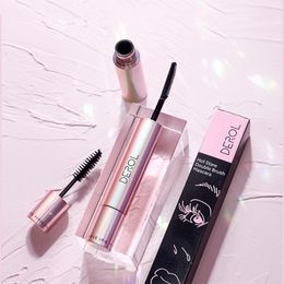 DEROL Double eyelash setting foundation Mascara Waterproof and non-smudging dense curling mascaras