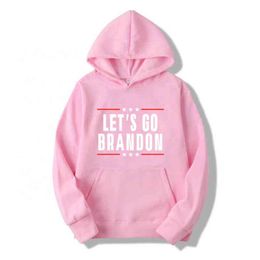 Hip Hop engraçado Vamos dar Brandon Suéter Menwomen Roupa Streetwear Hoodies Oversized Hoodie Homens Roupa Harajuku Impressão 211217