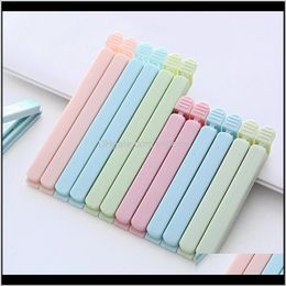 Housekeeping Organization Home & Garden5Pcs Sealing Clip Storage Bag Tool Preservation Kitchen Clamp Plain Color Clips Drop Delivery 2021 18K