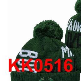 2021 Basketball Baseball Beanie North American Team Side Patch Winter Wool Sport Knit Hat Skull Caps a16