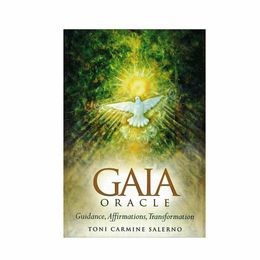 Gaia Oracles Cards Family Board Games Party PDF Guidance Divination Fate Playing Card Deck Tarot Game games individual