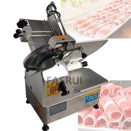 Mutton flesh Slicer Commercial Meat Planer Slicing Machine Automatic Lamb Kebab Beef Roll Cutting Maker