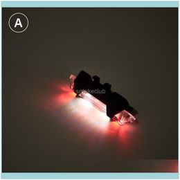 Aessories Cycling Sports Outdoors Bike Lights Light Usb Rechargeable Bicycle Lamp Front Headlight & Taillight Safety Warning Drop Delivery 2