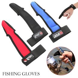 Non-Slip Single Finger Protector Fishing Gloves Fishermen Surfcasting Breathable Glove Fish Equipment