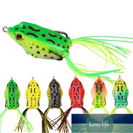 2pcs New Style Soft Toad Frogs Bass Fishing Lure Hollow Body Top water Frogs Fishing Lures Baits decoration Factory price expert design Quality Latest Style Original