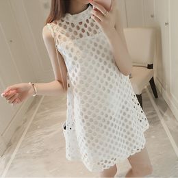 Summer Girl Dress White Black Cute Teenage Girls Clothing Princess Robe Fille 14 Ans Q0716