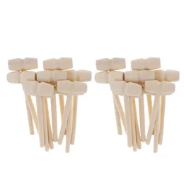5/10 Pieces Mini Wooden Hammer Balls Toy Pounder Replacement Wood Mallets Baby 3D Baking Tools