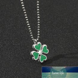Tokyo Revengers Hinata Tachibana Necklace for Women Four Leaf Clover Pendant Necklace Choker Bead Chain Jewelry Manga Prop Factory price expert design Quality