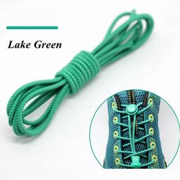 Round Elastic Shoelaces Suitable Various Sports Shoe Accessories No Tie Shoelace Fixed Stretching Locking Lazy