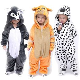 Unicorn Kigurumi Pyjamas For Children Baby Girls Pyjamas Boys Sleepwear Animal Lion Deer Licorne Onesie Kids Costume Jumpsuit 211130