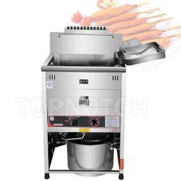 Professional Stainless Steel Potato Chips Fryer Continuous Electric Deep Frying Machine