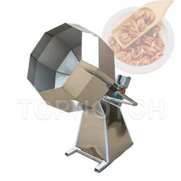 Octagon Food Kitchen Mixing And Seasoning Machine Automatic Potato Chips Flavouring Maker
