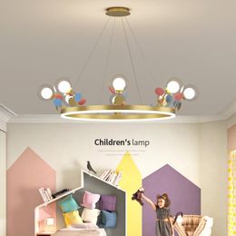 Pendant Lamps Modern LED Lights For Baby Kids Room Lamparas Colgantes Pendientes Suspension Luminaire Children Lamp